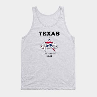 Texas, The Lone Star Fishing State Tank Top